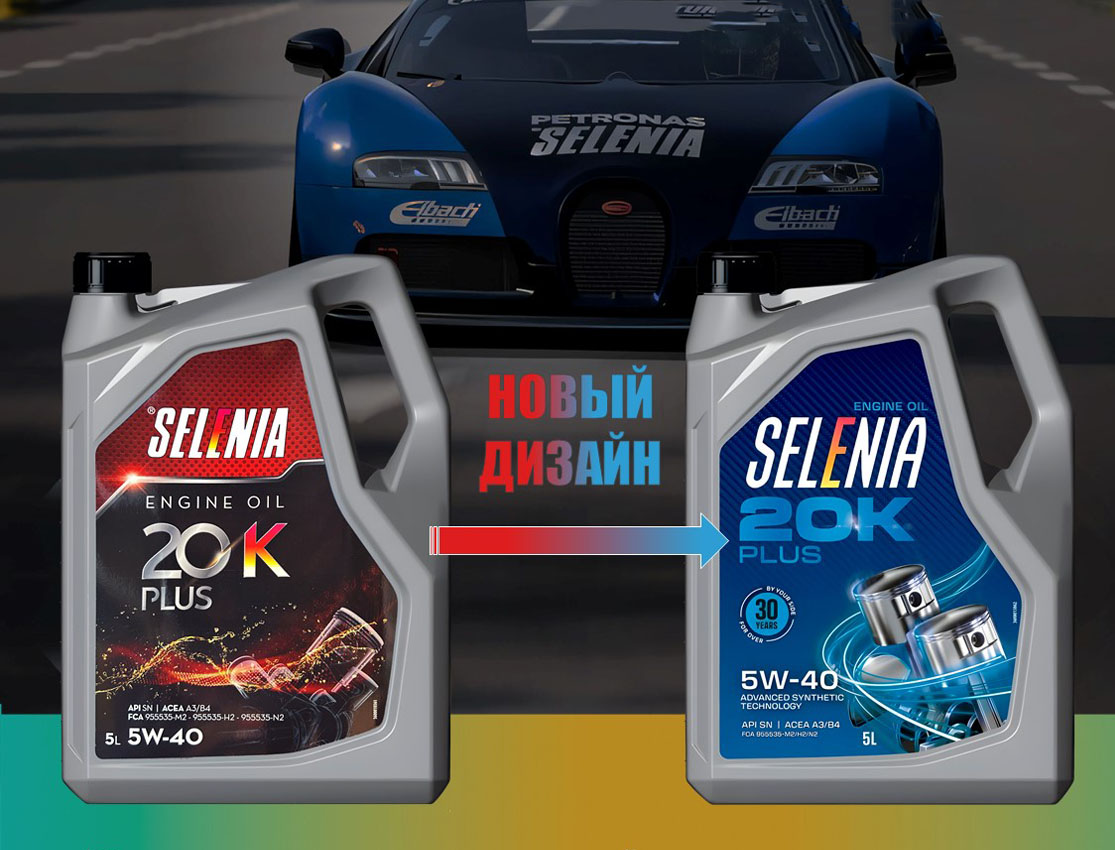Read more about the article Редизайн упаковки PETRONAS Selenia 20K plus